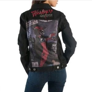 harley quinn denim jacket
